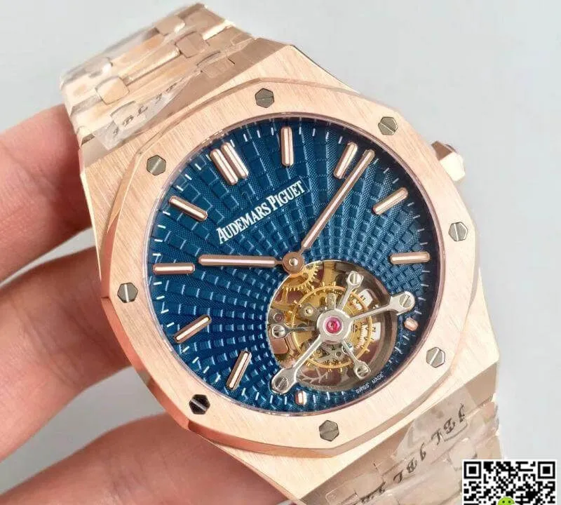 Audemars Piguet Royal Oak 26522OR.OO.1220OR.01 R8 Factory 1:1 Best Edition Replica Watch Swiss Tourbillon